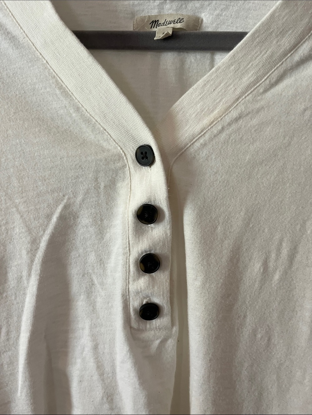 Madewell Henley Tee - Picture 3 of 6